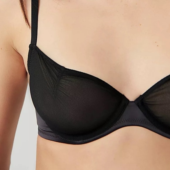 NWT Free People Heartthrob Underwire Bra Black XS - Picture 5 of 12